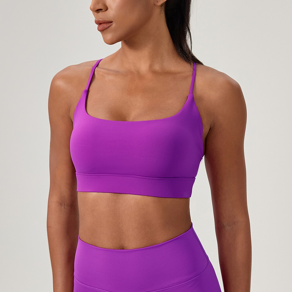 Sports Bra High Impact - Женский сексуальный бюстгальтер для йоги с