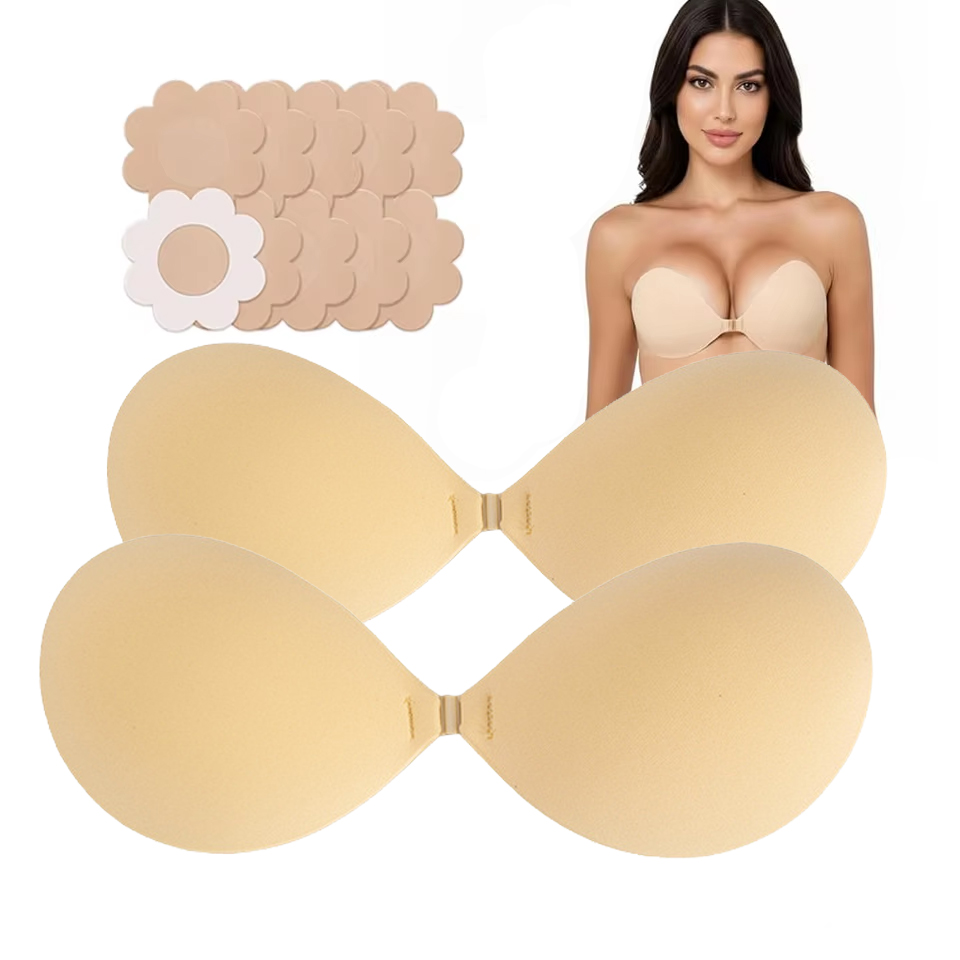 Strapless Bra Backless - Невидимый бюстгальтер без бретелек на клейкой