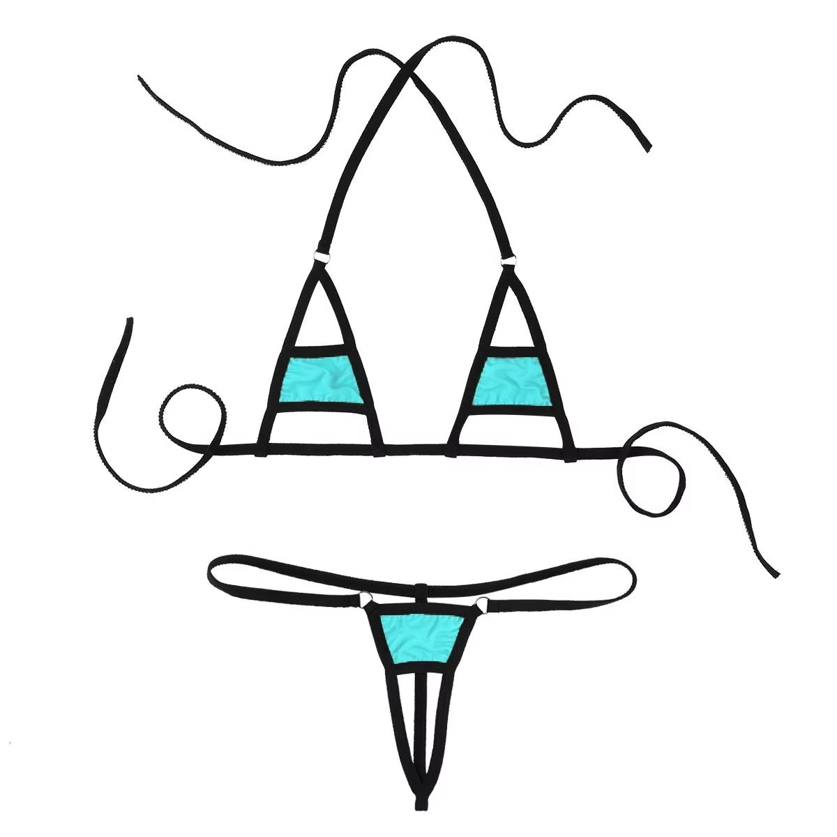 Thong Bikini Women - Женские Купальники, микро-бикини, купальники, мини-бикини, топ