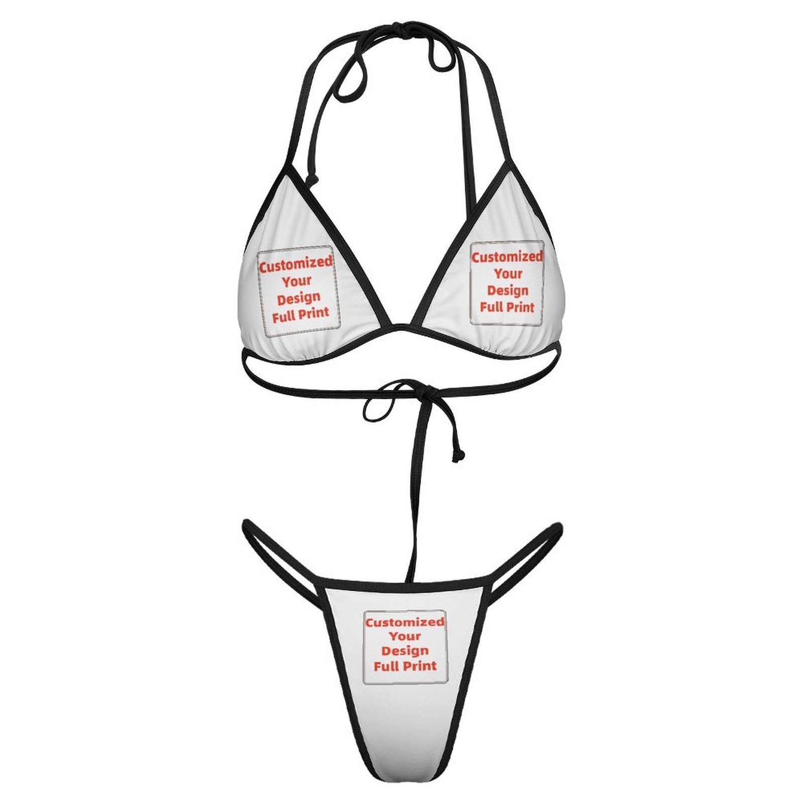 Женский купальник-бикини с бра – обзор и цена Thong Bikini Women