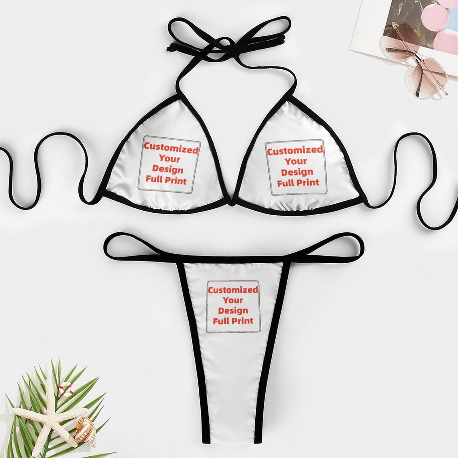 Женский купальник-бикини с бра – обзор и цена Thong Bikini Women