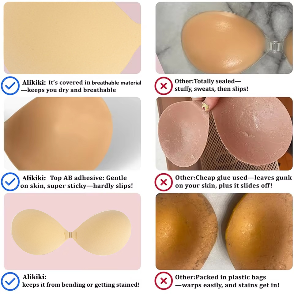 Невидимый бюстгальтер без брет – обзор и цена Strapless Bra Backless