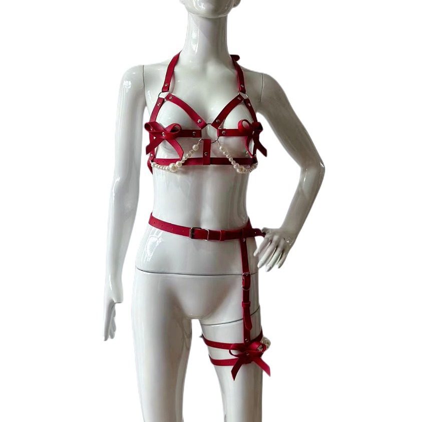 Сексуальный кожаный ремень для – обзор и цена Garter Belt Set