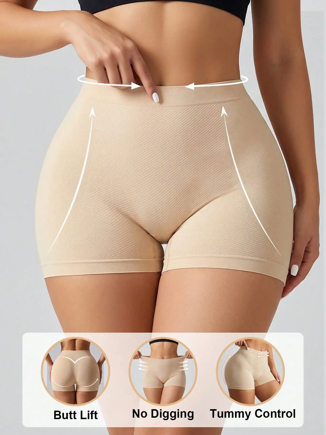 Женские бесшовные утягивающие  – обзор и цена Boyshort Underwear