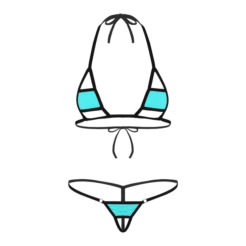Женские Купальники, микро-бики – обзор и цена Thong Bikini Women