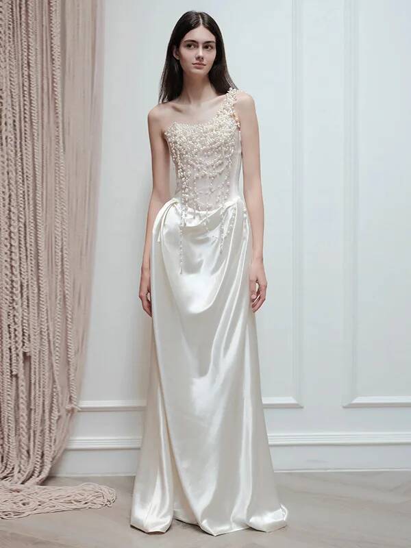 Cos 2025 французское вечернее  – обзор и цена Slip Dress Satin